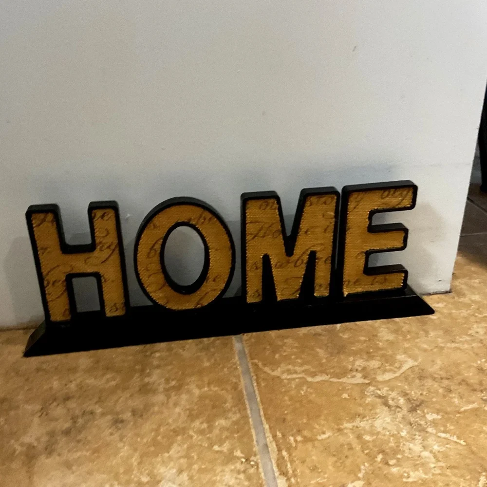 “Home” decor New - Picture 1 of 1